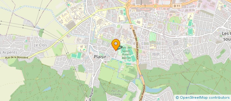 localisation de l'entreprise MISAVI  PLAISIR