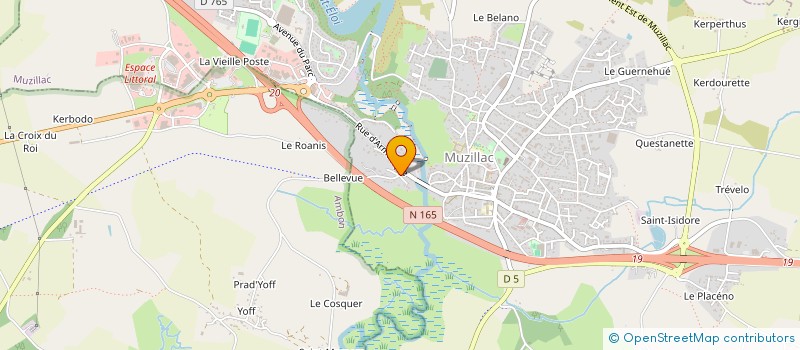 localisation de l'entreprise MISBERANOC  ARZAL