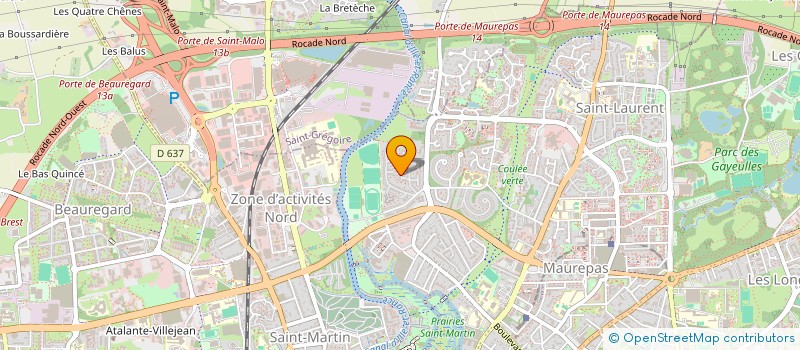 localisation de l'entreprise MISCAM  RENNES