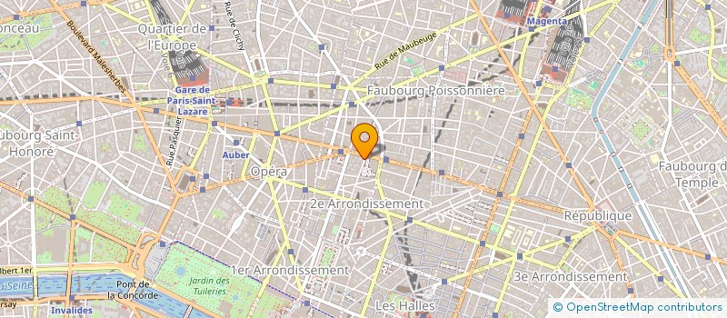 localisation de l'entreprise MISCEA à PARIS