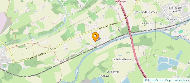 localisation de l'entreprise MISCION CHR  VAAS