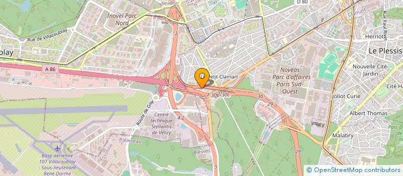 localisation de l'entreprise MISE AU POINT à CLAMART