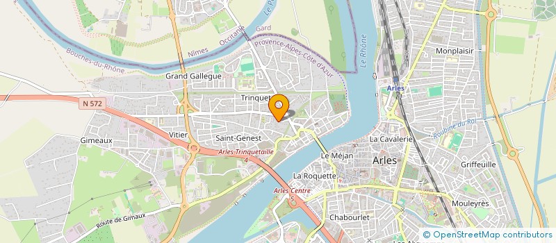 localisation de l'entreprise MISE AU POINT à ARLES