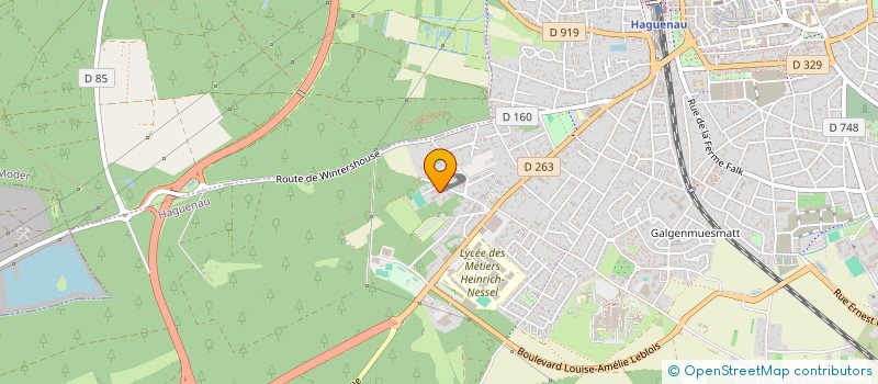 localisation de l'entreprise MISE EN BOUCHE  HAGUENAU