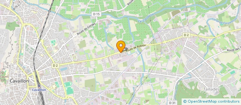 localisation de l'entreprise MISE EN LUMIERE à CAVAILLON