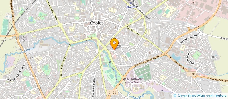 localisation de l'entreprise MISE EN PIECE à CHOLET