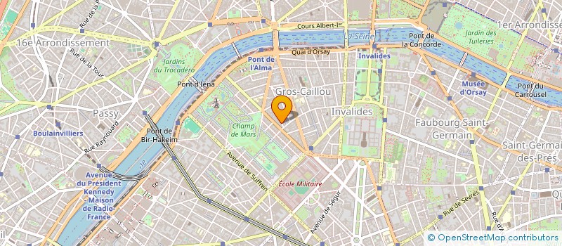 localisation de l'entreprise MISE EN SCENE  PARIS