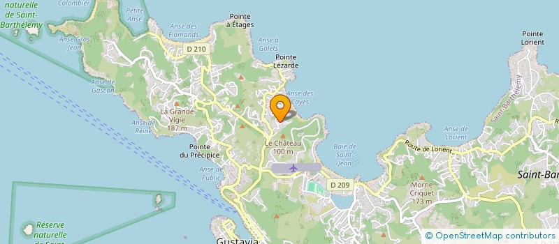 localisation de l'entreprise MISE EN SCENE à SAINT BARTHELEMY