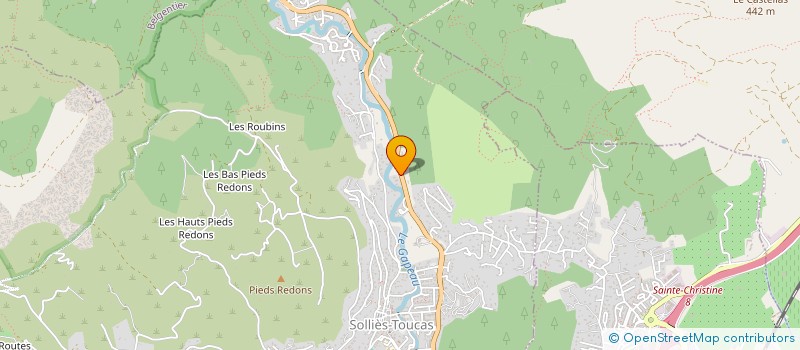 localisation de l'entreprise MISE EN SCENE  SOLLIES-VILLE