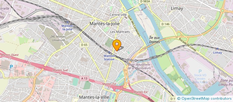 localisation de l'entreprise MISE EN SEINE à MANTES-LA-JOLIE