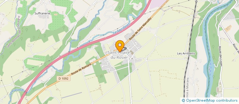 localisation de l'entreprise MISE EN TROUPE  SAINT-HILAIRE-DU-ROSIER