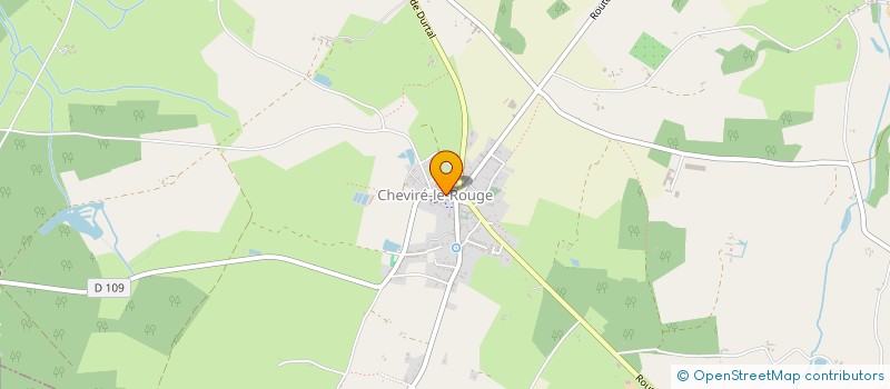 localisation de l'entreprise MISE EN VALEUR DU PATRIMOINE DE CHEVIRE LE ROUGE à BAUGE-EN-ANJOU