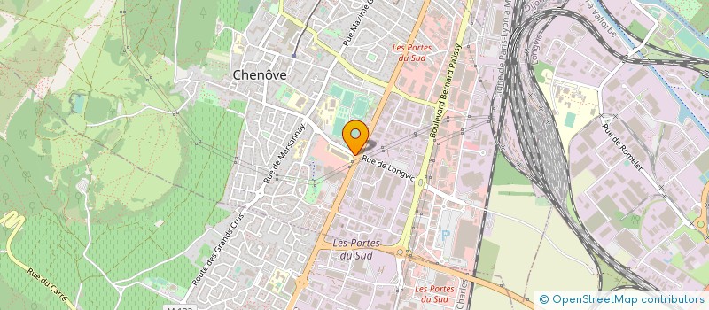 localisation de l'entreprise MISE ET RECORDS à CHENOVE