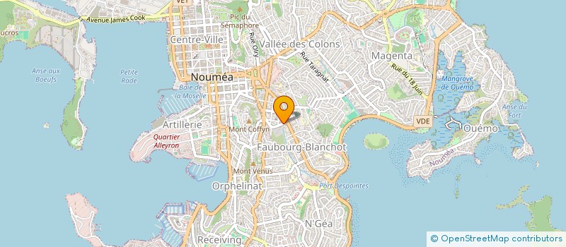 localisation de l'entreprise MISE O POINT à NOUMEA