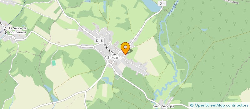 localisation de l'entreprise MISEBALO  ATHESANS-ETROITEFONTAINE