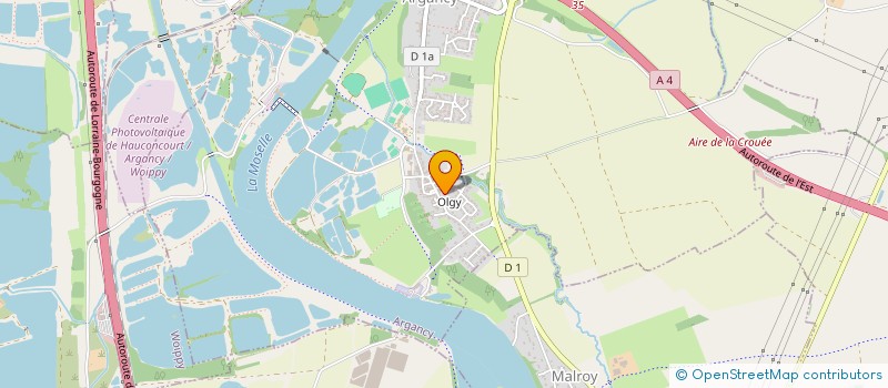 localisation de l'entreprise MISECH  ANTILLY