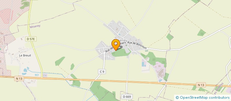 localisation de l'entreprise MISEREY TONIC  MISEREY