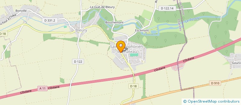 localisation de l'entreprise MISERICORDIA à AUNEAU-BLEURY-SAINT-SYMPHORIEN