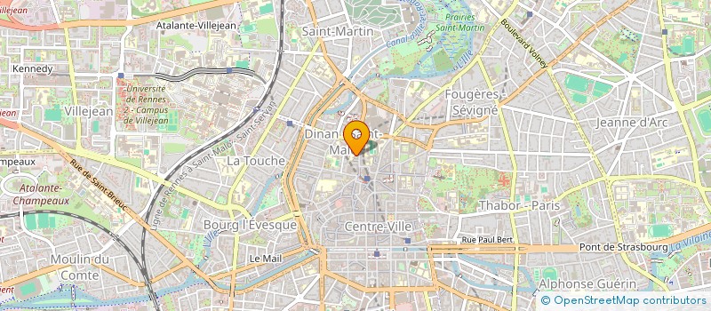 localisation de l'entreprise MISES EN BOITES  RENNES