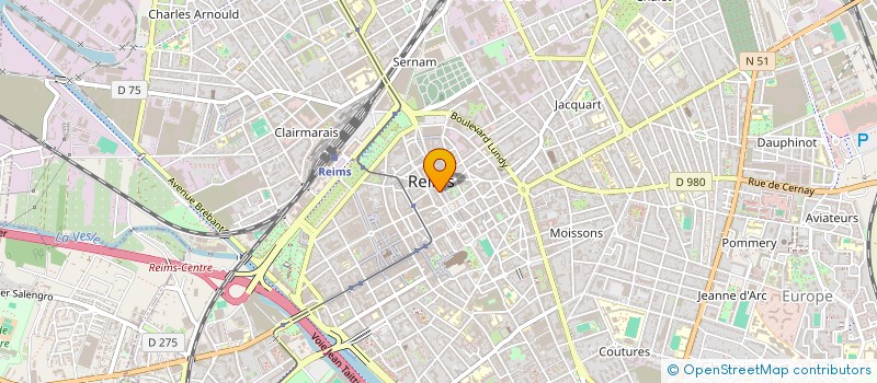 localisation de l'entreprise MISES EN SCENE  REIMS