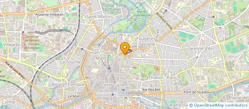 localisation de l'entreprise MISHADINE  RENNES