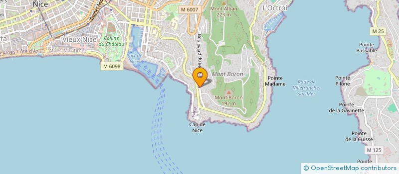 localisation de l'entreprise MISHIA à NICE