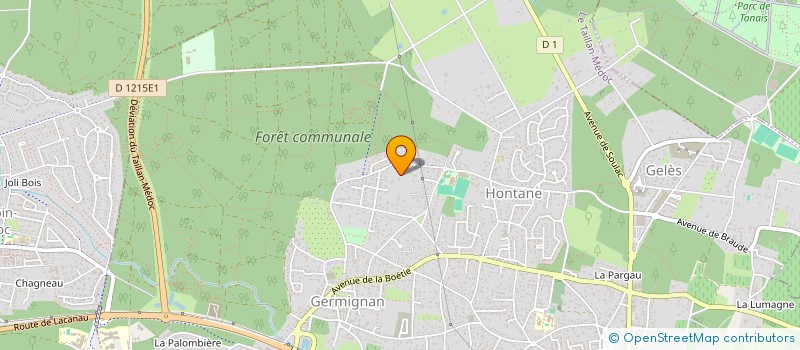 localisation de l'entreprise MISI  LE TAILLAN-MEDOC