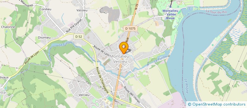 localisation de l'entreprise MISI  MONTALIEU-VERCIEU