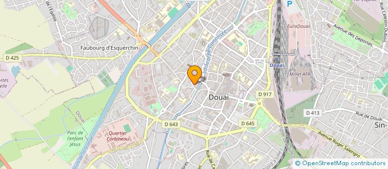 localisation de l'entreprise MISIPI à DOUAI