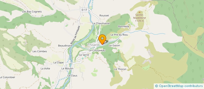 localisation de l'entreprise MISKE  THOARD