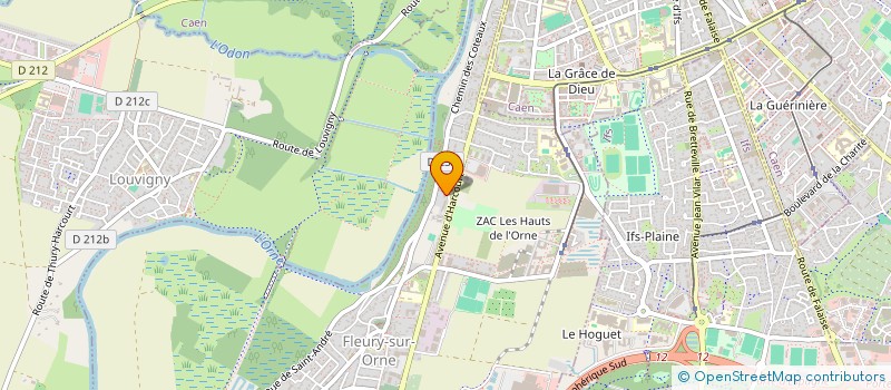 localisation de l'entreprise MISMET  FLEURY-SUR-ORNE