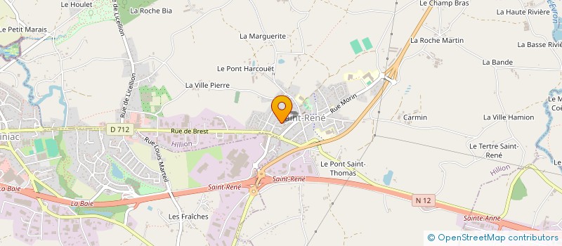 localisation de l'entreprise MISO à YFFINIAC