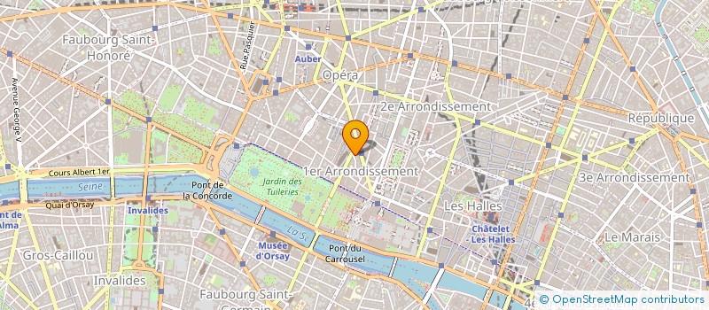 localisation de l'entreprise MISO à PARIS