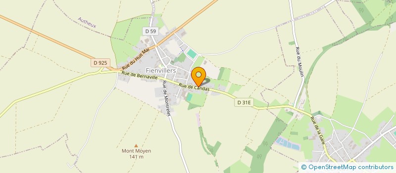 localisation de l'entreprise MISOBAT  FIENVILLERS