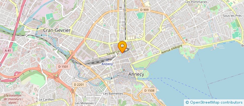 localisation de l'entreprise MISOZO ANNECY  ANNECY