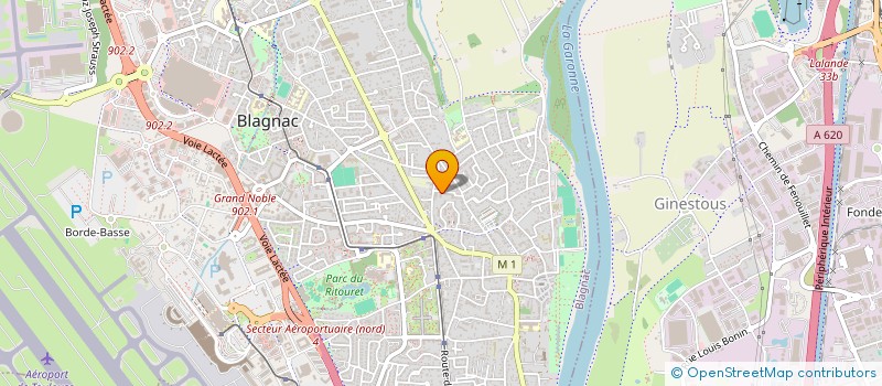 localisation de l'entreprise MISRY  BLAGNAC