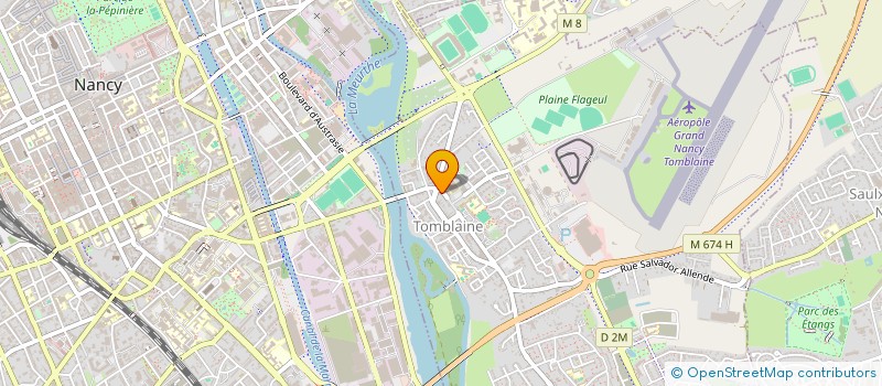 localisation de l'entreprise MISS  TOMBLAINE