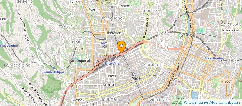 localisation de l'entreprise MISS AFRO COSMETIQUE  NICE