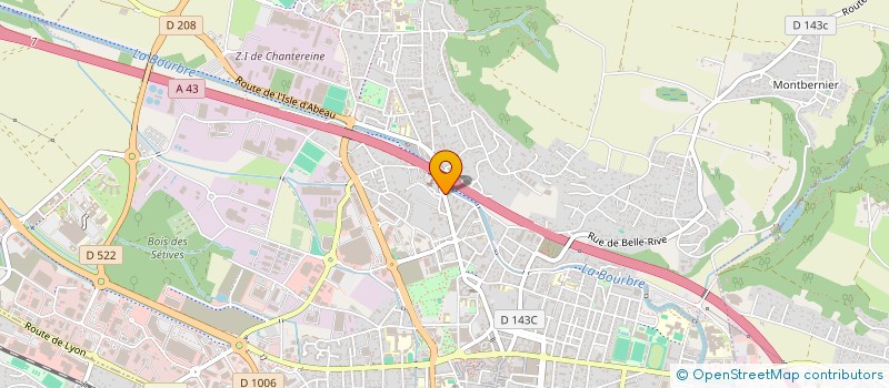 localisation de l'entreprise MISS BEEF à BOURGOIN-JALLIEU