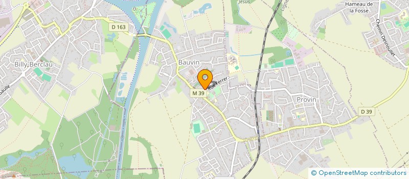 localisation de l'entreprise MISS BELLEZA NORD-PAS-DE-CALAIS  BAUVIN