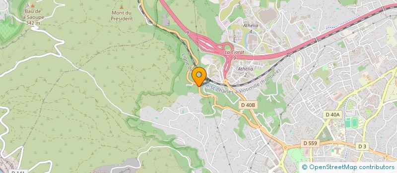 localisation de l'entreprise MISS C  LA CIOTAT