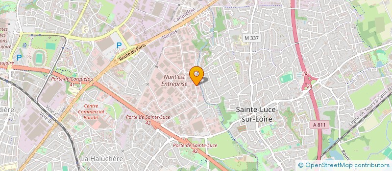 localisation de l'entreprise MISS COQUINES BRETAGNE à NANTES