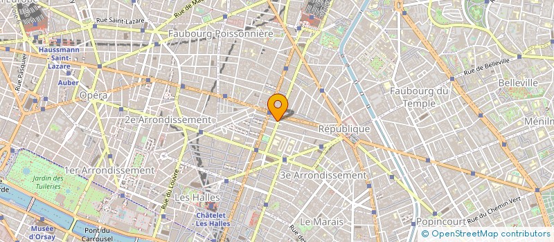 localisation de l'entreprise MISS COSMETIQUE SARL  PARIS