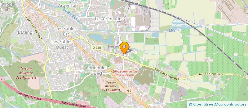 localisation de l'entreprise MISS COUETTE à ORANGE