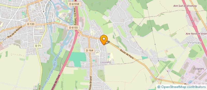 localisation de l'entreprise MISS ET MISTER ELEGANCE MADE IN FRANCE  LOUVIERS