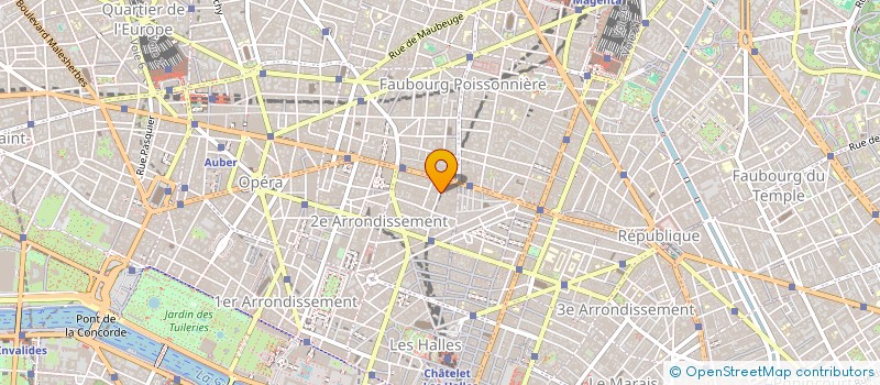 localisation de l'entreprise MISS EVE à PARIS