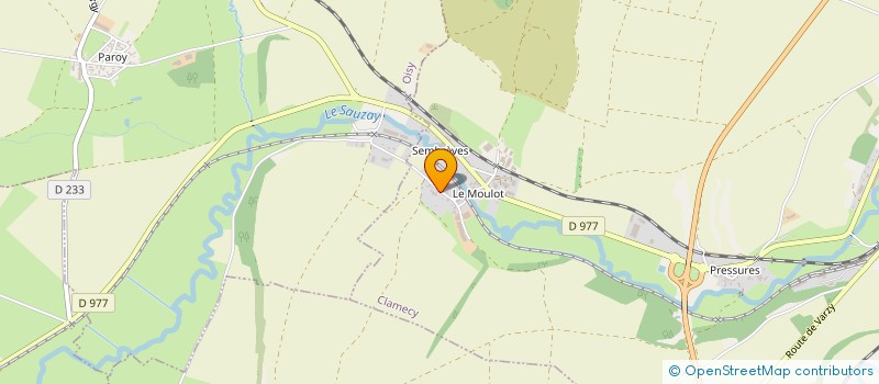 localisation de l'entreprise MISS EVENTS à CLAMECY
