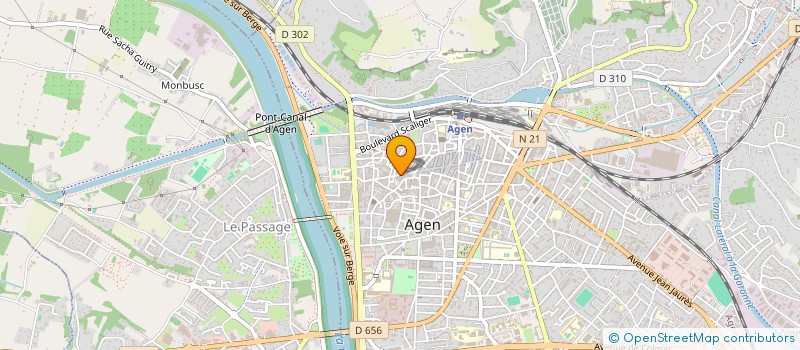 localisation de l'entreprise MISS GUAPA à AGEN