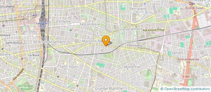 localisation de l'entreprise MISS HYPPOCAMPE  LYON