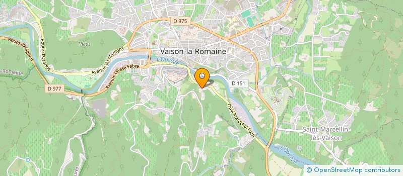 localisation de l'entreprise MISS'IMMO  VAISON-LA-ROMAINE